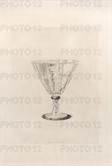 Crystal Drinking Glass, 1868.