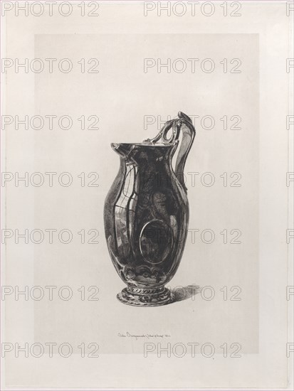 Antique Carnelian Vase, 1864.