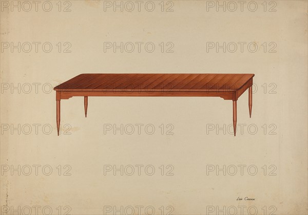 Shaker Dining Table, c. 1941.