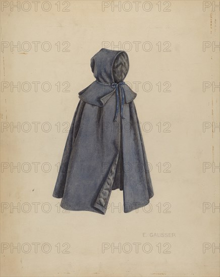 Shaker Doll's Cloak, c. 1939.