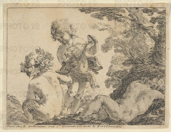 Bacchic Putti, 17th century.