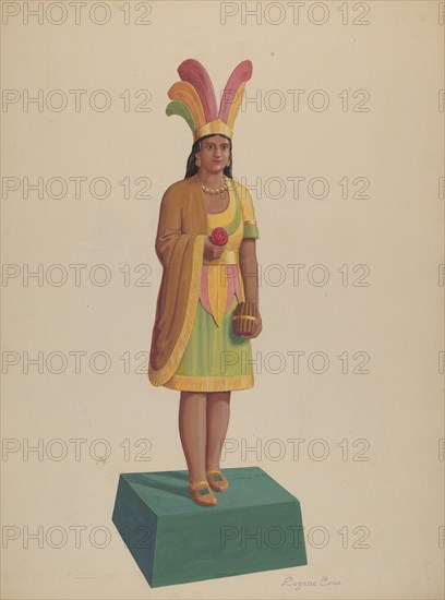 Cigar Store Indian, c. 1937.