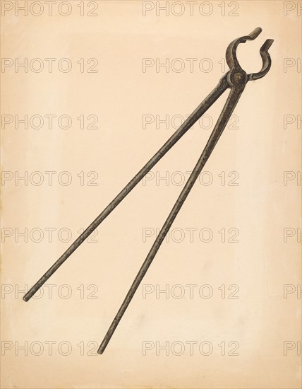 Blacksmith's Tongs, c. 1942.