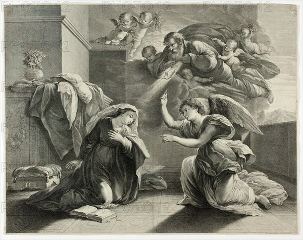 The Annunciation, 1660/71.