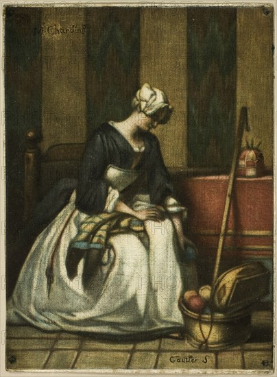 The Tapestry Worker, 1743.