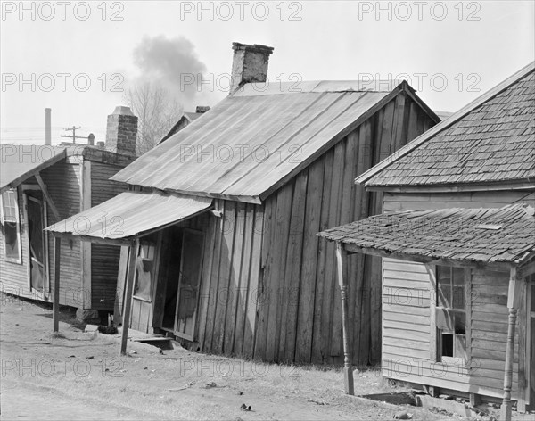 Negro houses. Mississippi.