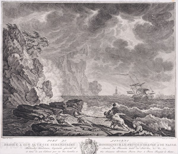 Port of Livorne, ca. 1770.