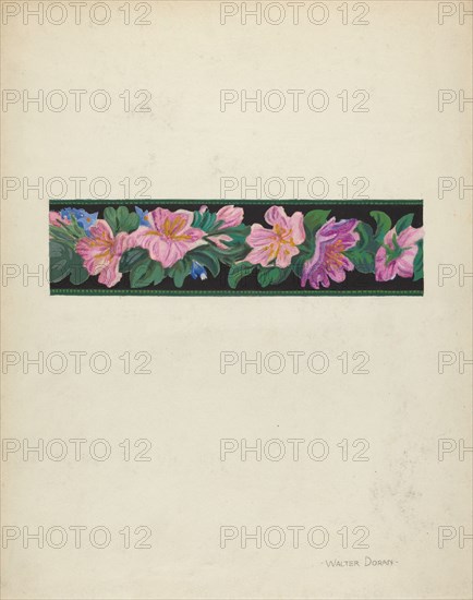 Wallpaper Border, c. 1939.