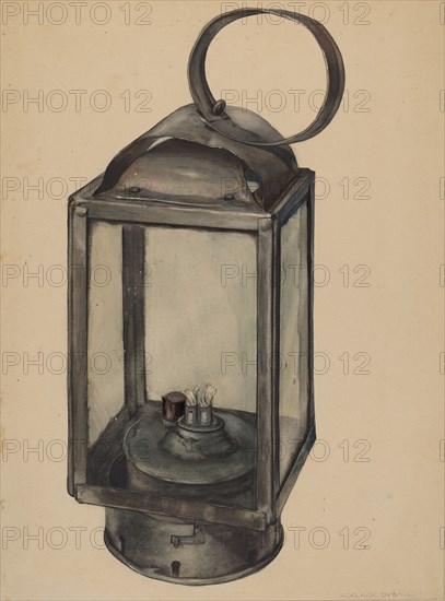 Lantern (Shaker), c. 1937.