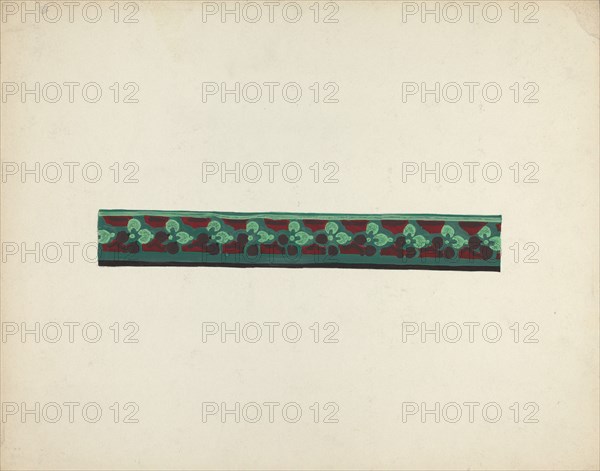 Wallpaper Border, c. 1939.