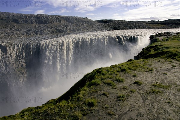 Dettifoss Falls, Iceland.