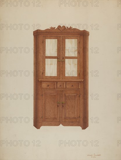 Corner Cupboard, c. 1941.