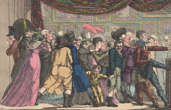L'Entrée au Musée, 1808.