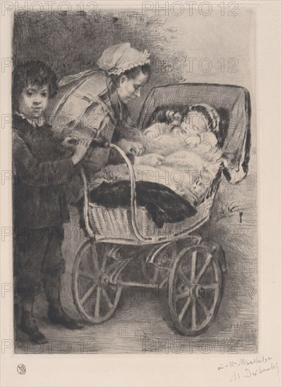 La Sortie de bébé, 1878.