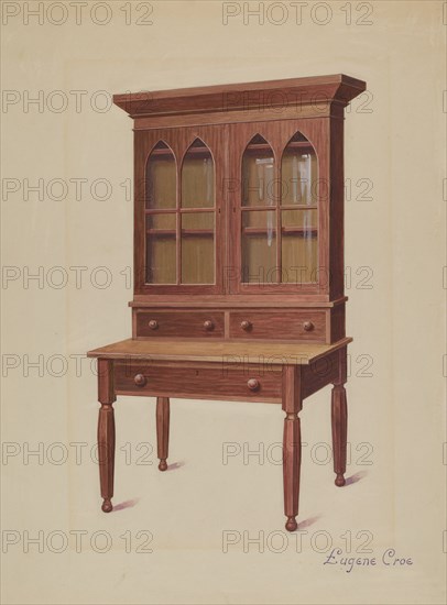 Secretary Desk, c. 1936.