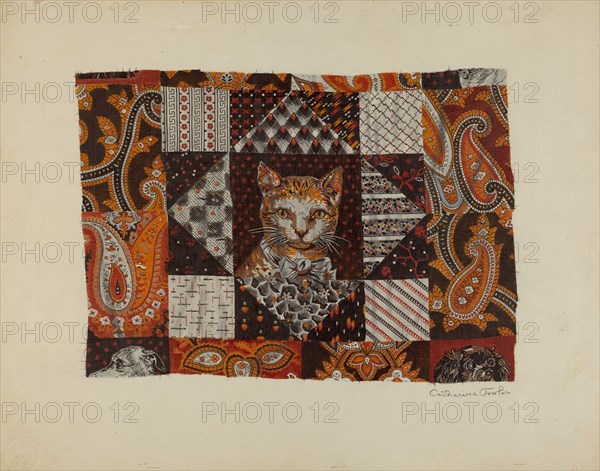 Printed Cotton, c. 1941.