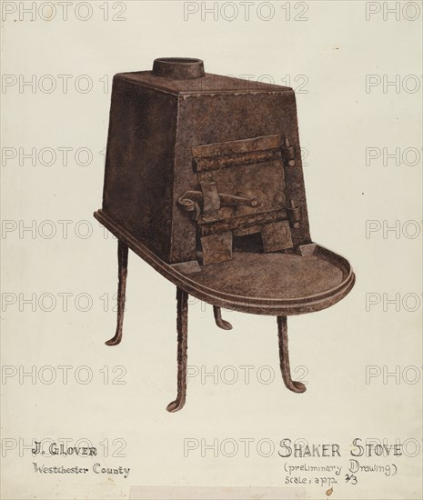 Shaker Stove, 1935/1942.