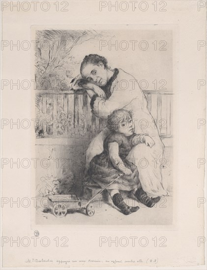 Le Repos de bébé, 1881.