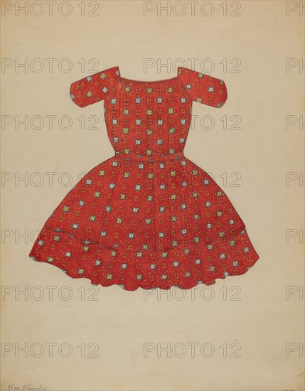 Child's Dress, c. 1936.