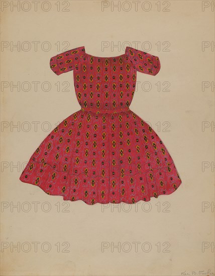Child's Dress, c. 1936.