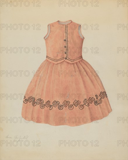 Child's Dress, c. 1937.