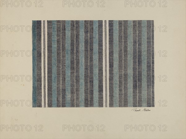 Woven Textile, c. 1942.