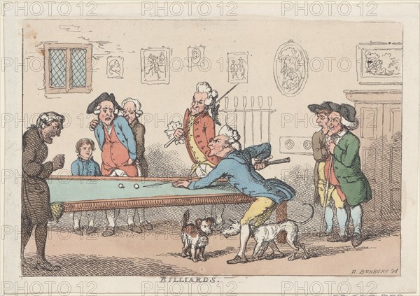 Billiards, after 1803.