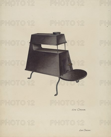 Shaker Stove, c. 1941.