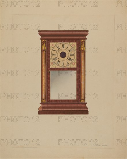 Mantle Clock, c. 1937.