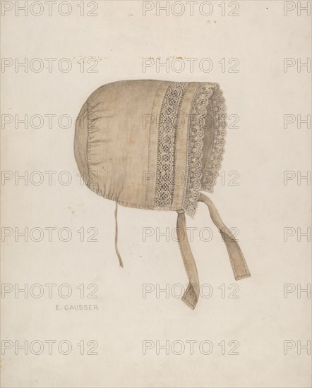 Infant's Cap, c. 1939.