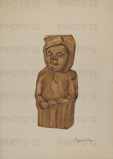 Woodcarving, c. 1937.