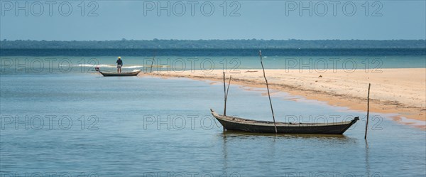 Beach in the Amazon.