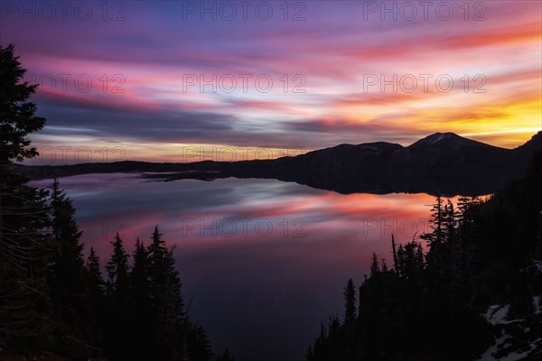 Crater Lake Sunrise.