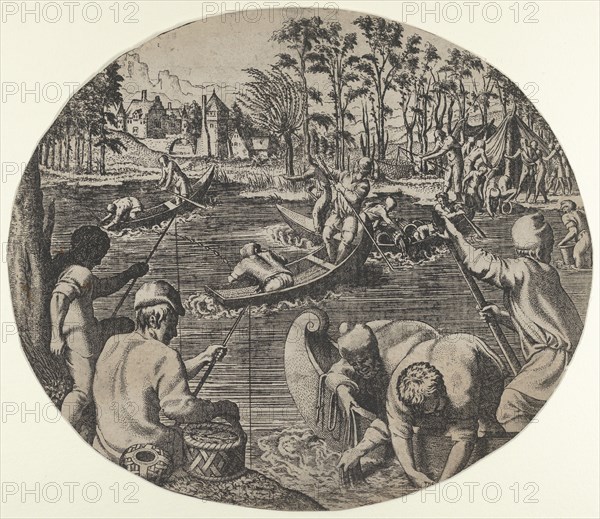 Fishing Scene, 1547.