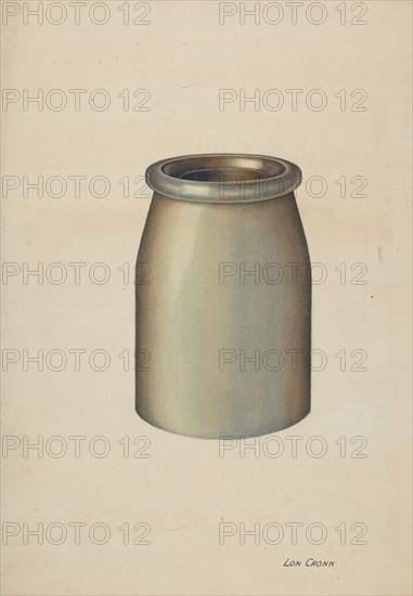 Stoneware Jar, 1941.