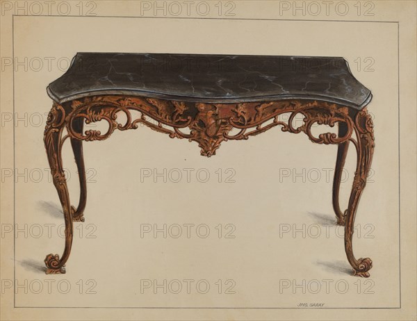 Pier Table, c. 1936.