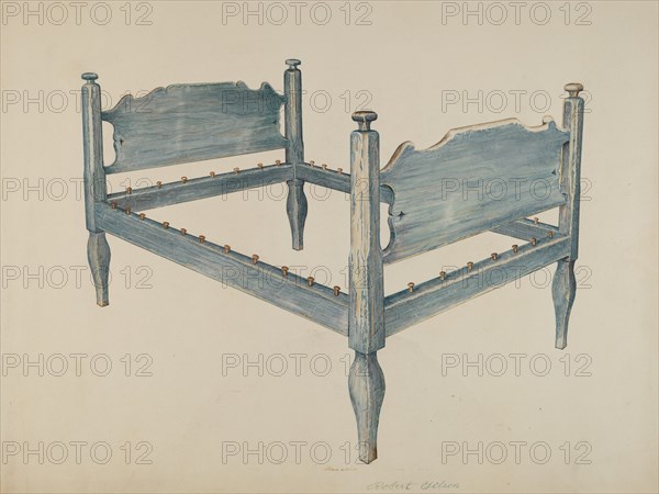 Bedstead, 1935/1942.