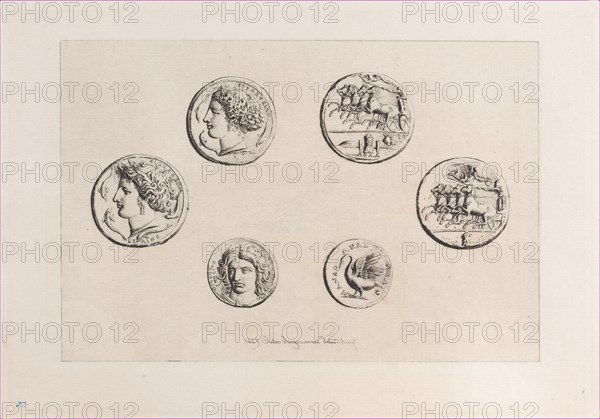 Greek Medals, 1863.