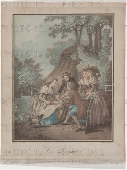 The Lunch, 1787-93.