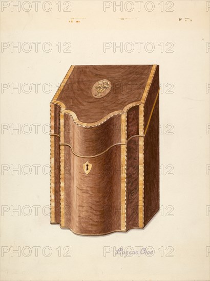 Knife Box, c. 1937.