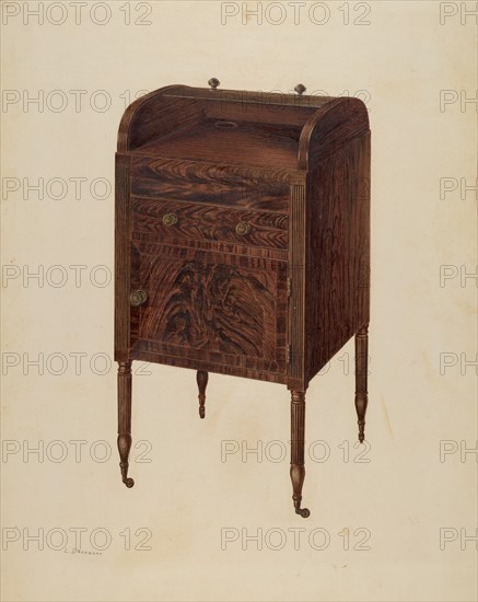 Washstand, c. 1939.