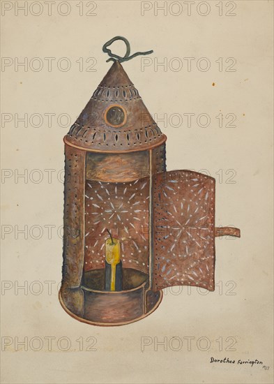 Yard Lantern, 1937.