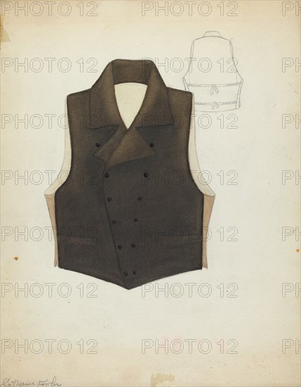 Waistcoat, c. 1937.