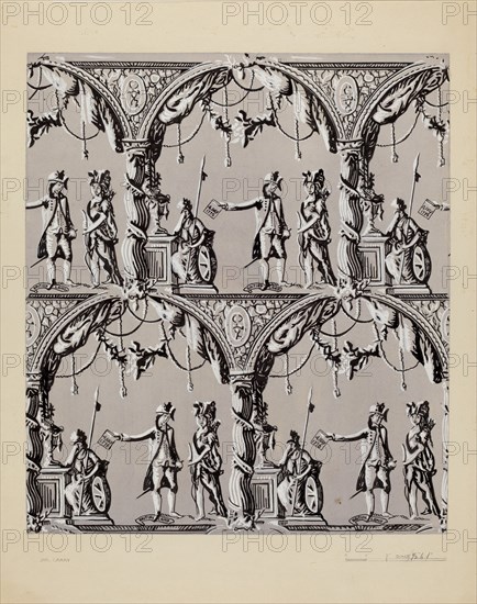 Wallpaper, c. 1937.