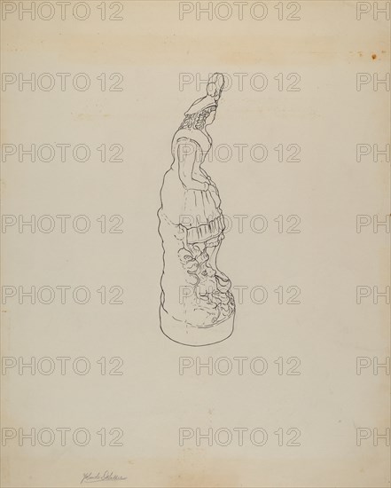Statuette, c. 1939.