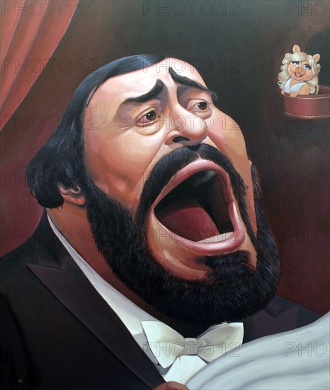 Luciano Pavarotti.