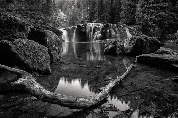 Lower Lewis Falls.