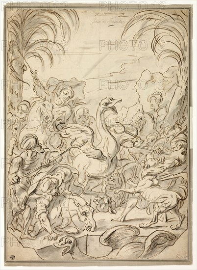 Ostrich Hunt, n.d.