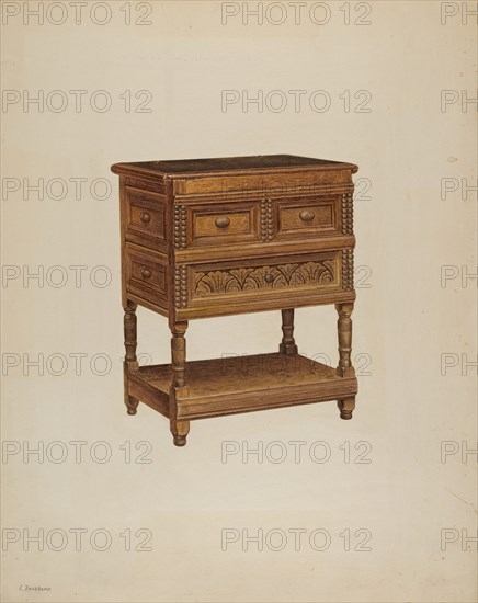 Box Desk, c. 1938.