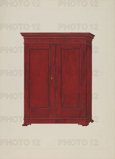 Wardrobe, c. 1937.
